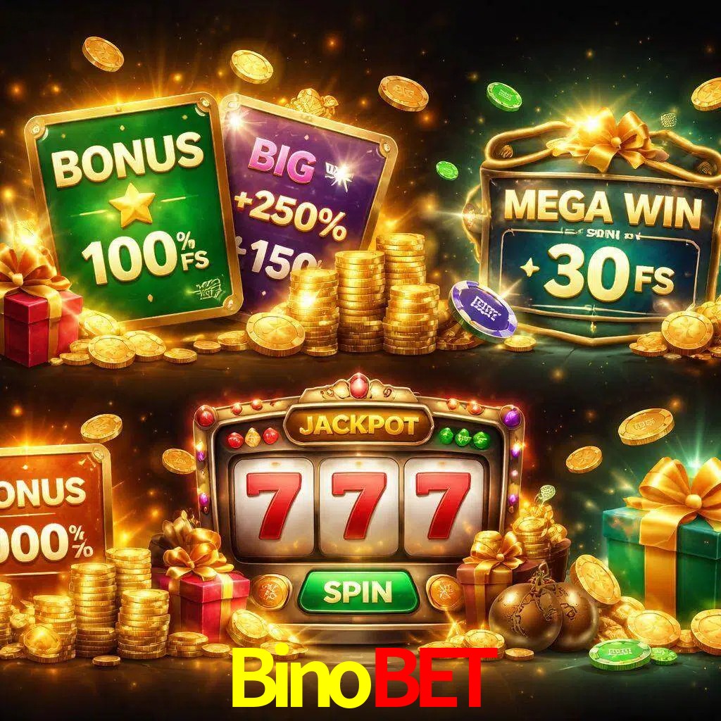 Tipos de bonos Binobet incluyendo recompensas de bienvenida y promociones continuas