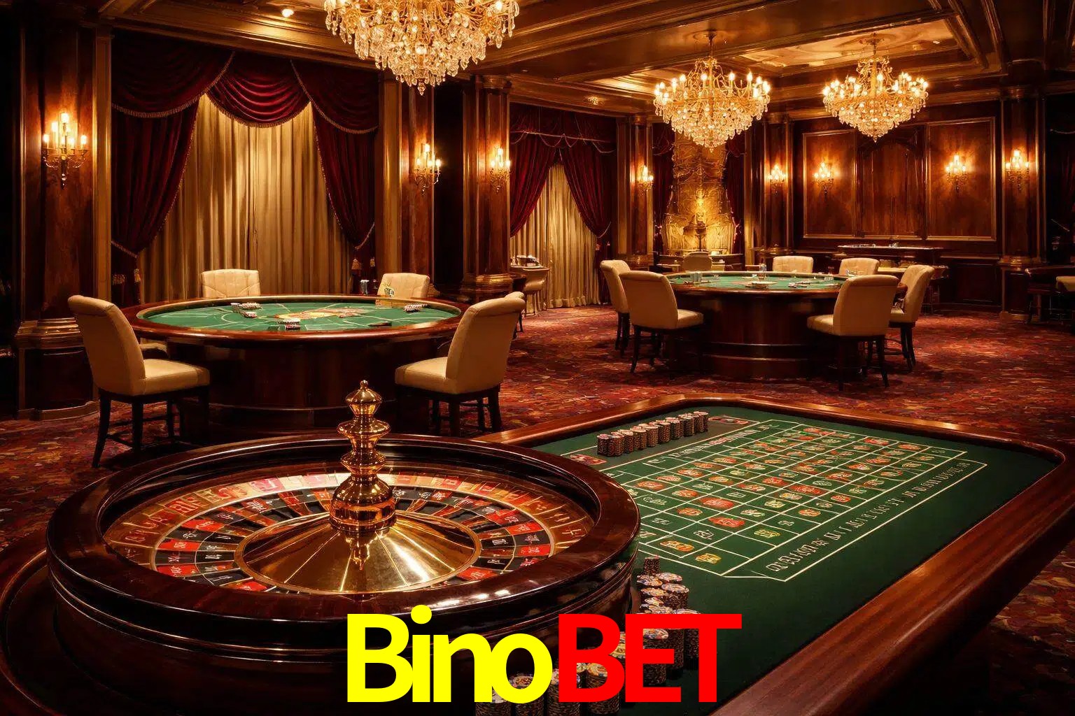 Una escena premium de mesa de casino en vivo con cartas, elementos de ruleta y un ambiente pulido de estudio de transmisión.